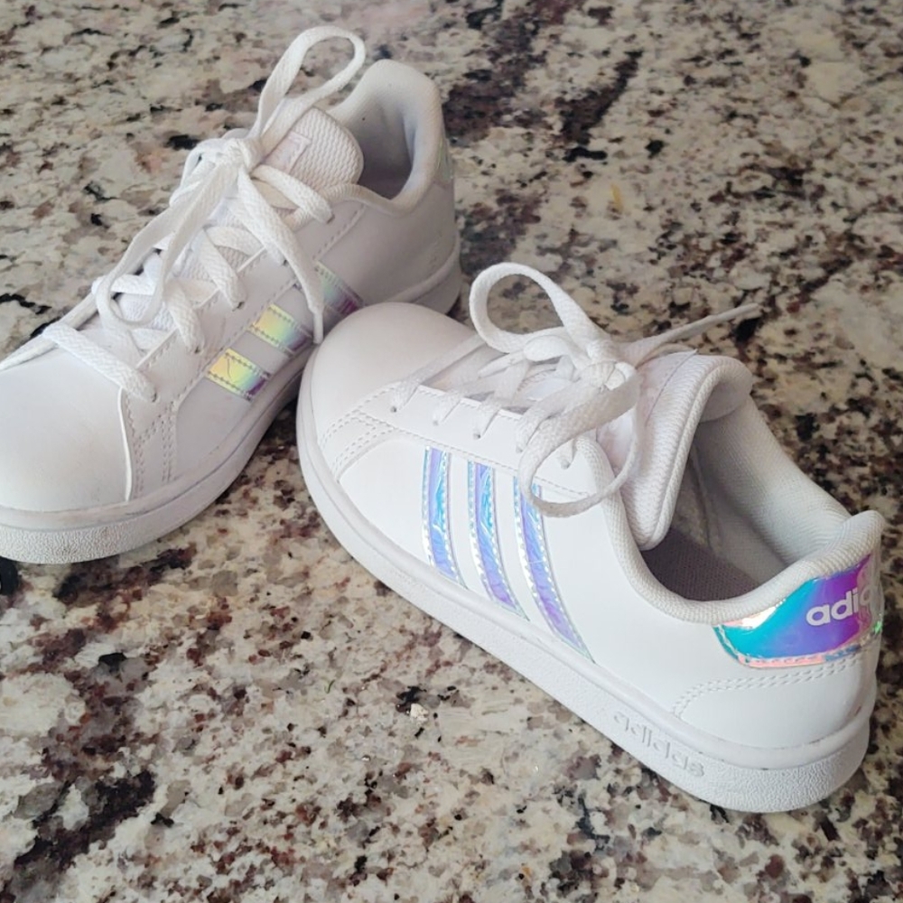 Adidas girls 12.5 sneakers